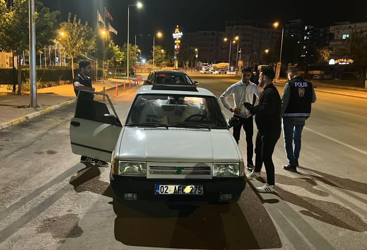 Adıyaman’da "huzurlu sokaklar" denetimi yapıldı