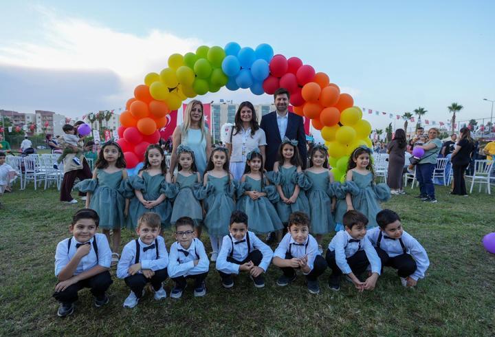 Tarsus’ta miniklerden mezuniyet coşkusu
