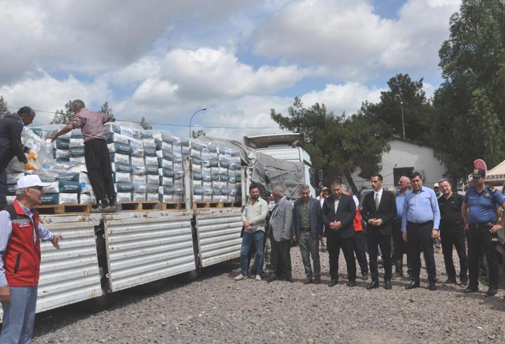 İslahiye’de 9 ton soya tohumu dağıtıldı