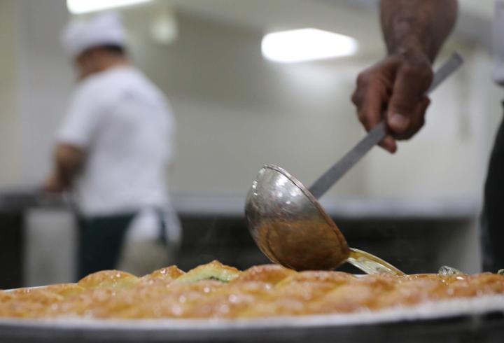 Gaziantep'te Baklavacıların Bayram Koşusu
