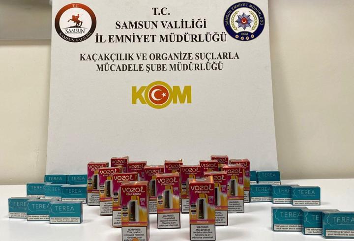 Samsun'da Kaçakçılık Operasyonu: Zanlı Yakalandı