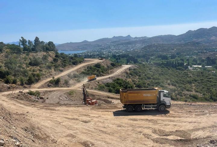 Bodrum'da 400 kişilik öğrenci yurdu için yapım çalışmaları başladı