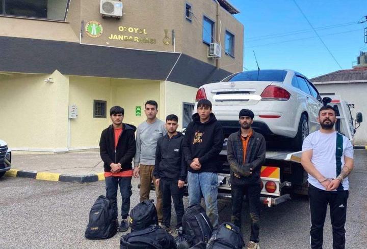  Tekirdağ'da 5 kaçak göçmen yakalandı