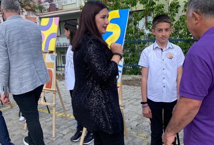 Erzurum'da ortaokul öğrencileri, hünerlerini sergiledi