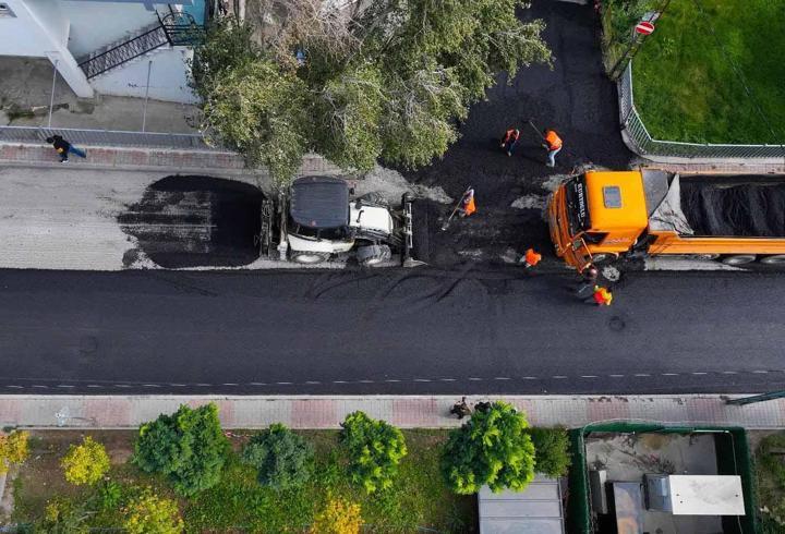 Ümraniye'de 182 Bin Ton Asfalt Serimi Gerçekleşti
