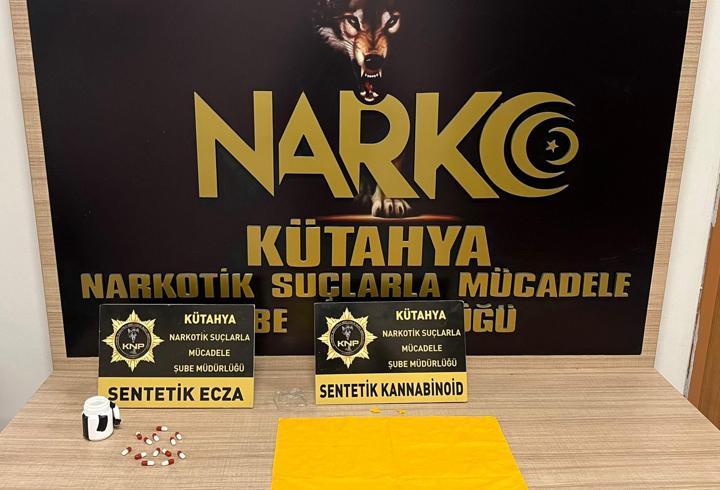 Kütahya'da Uyuşturucu Operasyonu: 2 Tutuklama