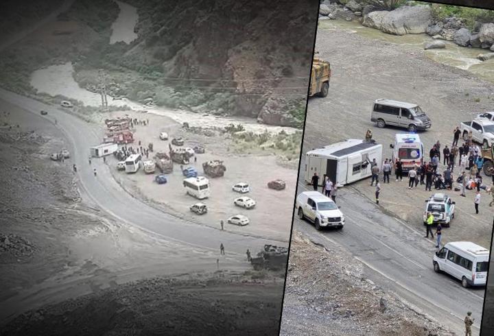 Askerleri taşıyan midibüs devrildi: 12 yaralı!