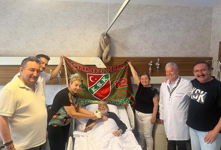 Karşıyaka'da Ateş Özert ameliyat oldu
