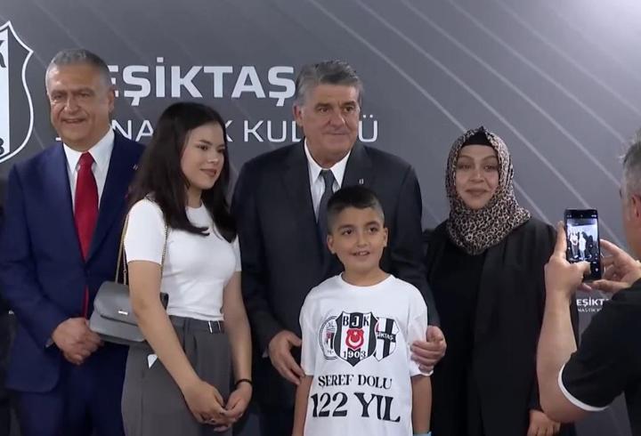 Beşiktaş'ta bayramlaşma töreni!