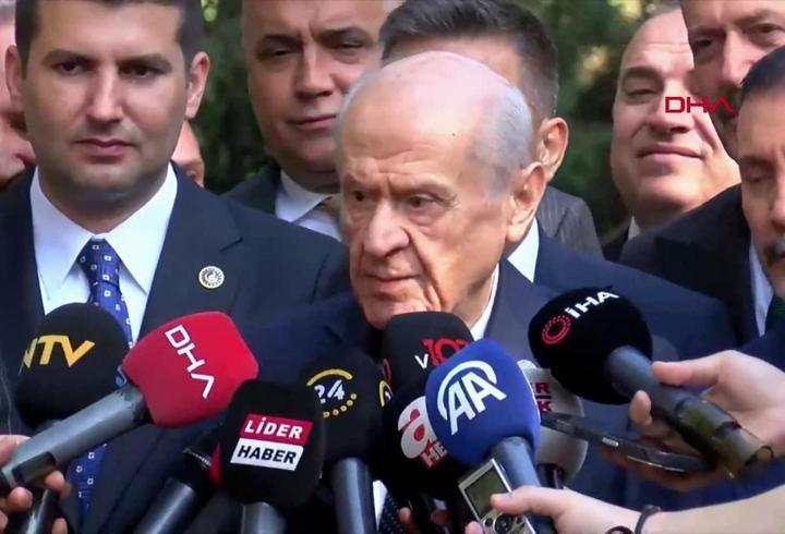 MHP lideri Devlet Bahçeli: Terörsüz Türkiye hedefine yürüyoruz