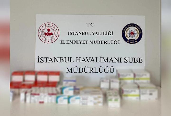 İstanbul Havalimanı'nda sahte ilaç operasyonu