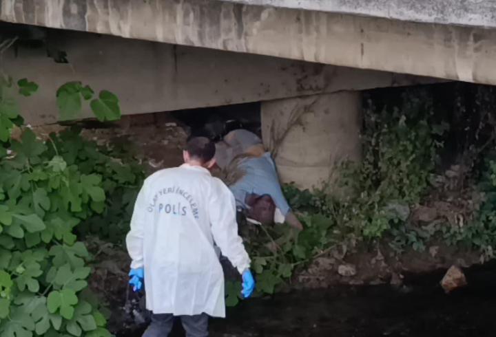 Bursa'da dere kenarında erkek cesedi bulundu