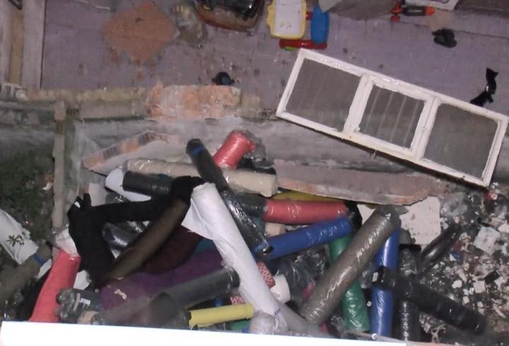 İstanbul'da apartman bodrumunda duvar çöktü