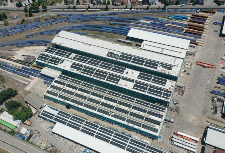 Tren üretiminde güneş enerjisi dönemi başlıyor