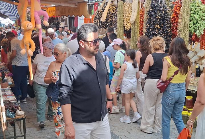 Beypazarı'nda bayram tatili yoğunluğu