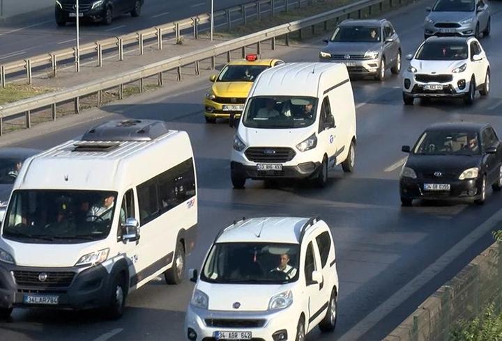 Kurban Bayramı sonrası İstanbul trafiğinde yoğunluk oluştu
