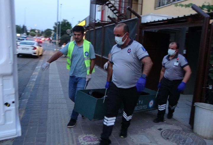 Kaldığı merkezde ölü bulundu