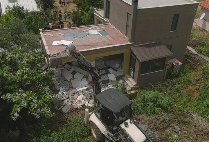 Çanakkale’de 52 kaçak yapı yıkıldı