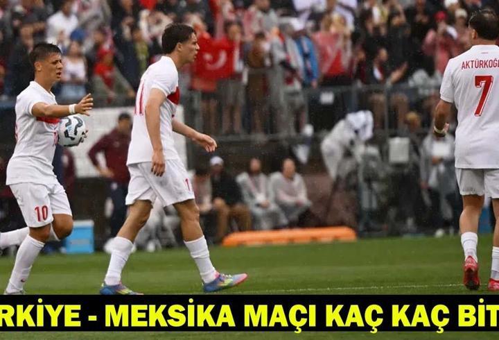 TÜRKİYE - MEKSİKA MAÇI KAÇ KAÇ BİTTİ? Meksika - Türkiye maç sonucu...