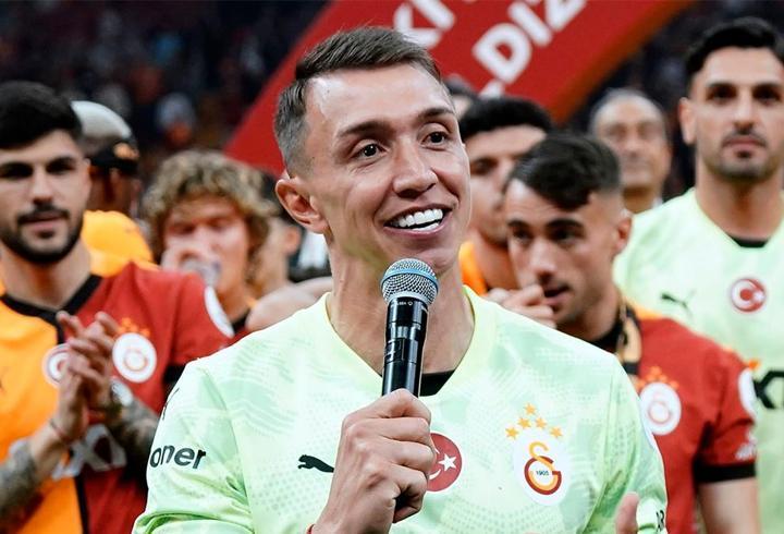İstanbul'dan ayrılan Fernando Muslera'dan veda mesajı