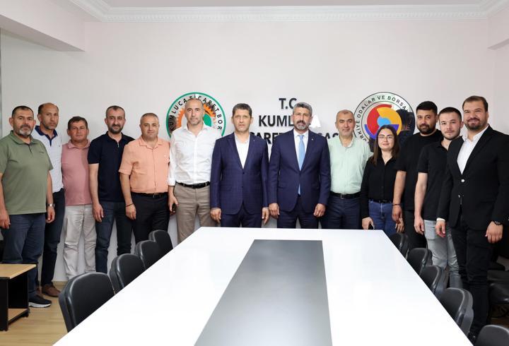 AK Parti heyetinden KUTBO'ya ziyaret