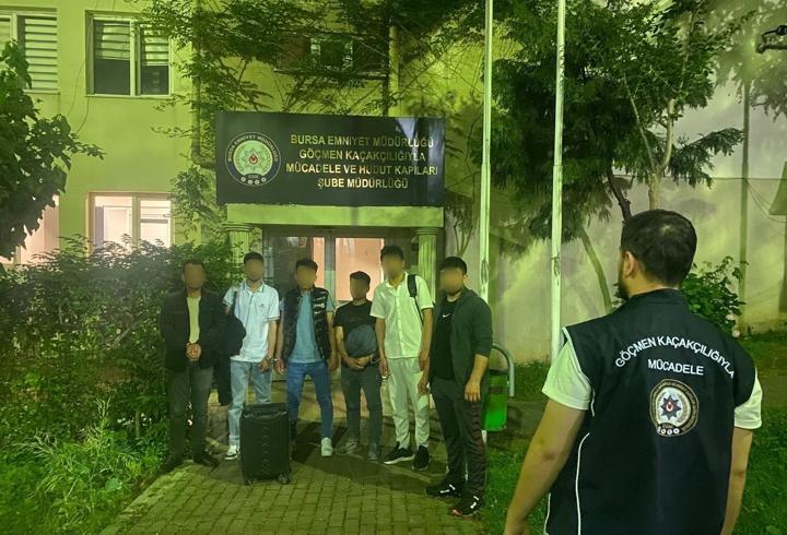 Bursa’da göçmen kaçakçılığı operasyonu; 1 tutuklama