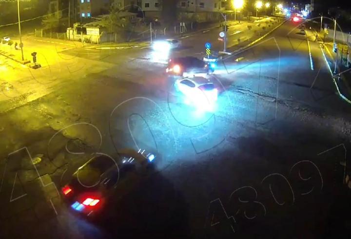 Adıyaman’da trafik kazaları kamerada