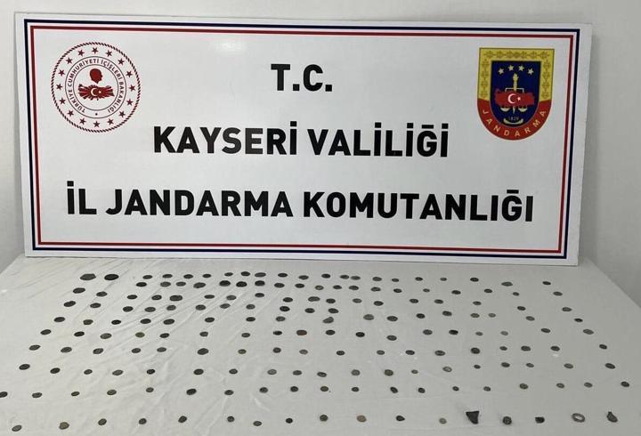 Kayseri'de tarihi eser operasyonu: 1 gözaltı