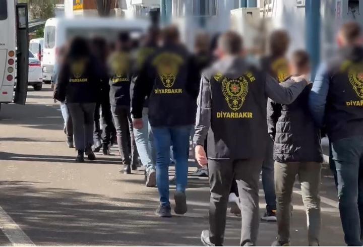 Diyarbakır’da kapkaççılara ‘Çekirge’ operasyonu; 12 tutuklama