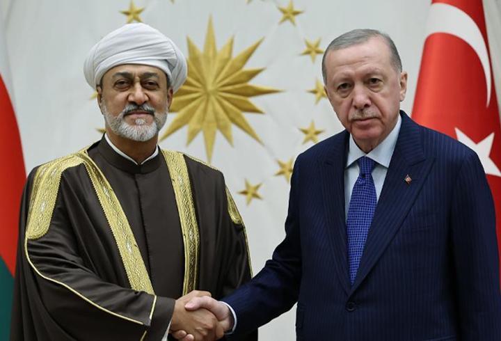 Cumhurbaşkanı Erdoğan, Umman Sultanı El Said ile görüştü