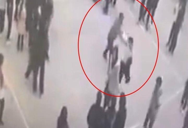 Okuldaki kutlamada öğrenciyi döven öğretmene 5 bin TL ceza; darp kamerada