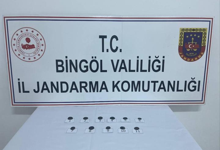 Bingöl'de 11 sikke ele geçirildi