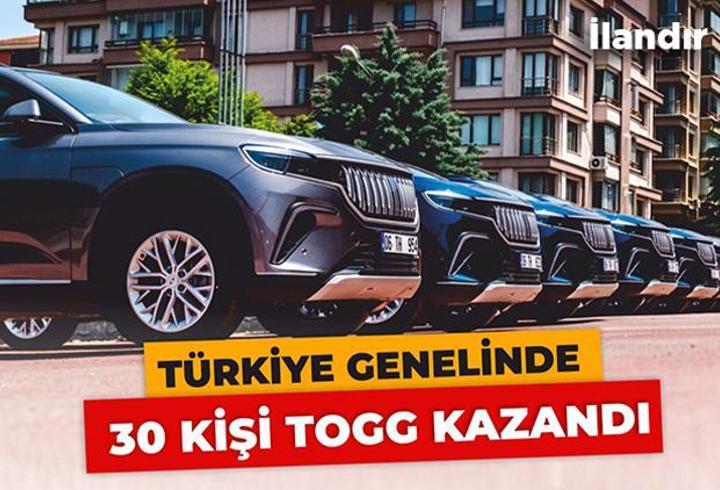 30 TOGG yeni sahibini buldu