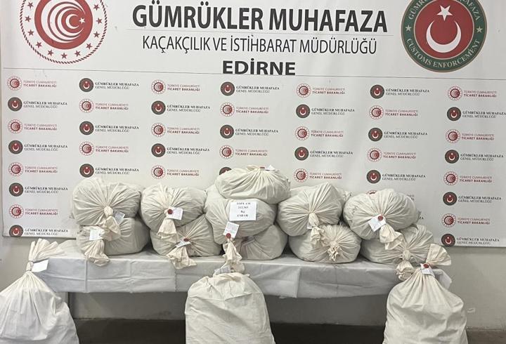 Kapıkule’de Operasyon: 212 kilo uyuşturucu yakalandı