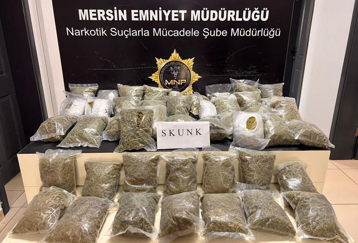 Mersin'de uyuşturucu operasyonu: 4 gözaltı 