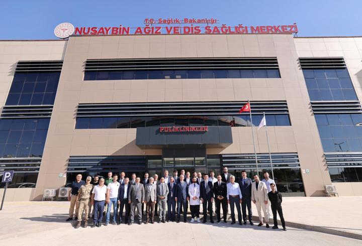 Nusaybin'de Ağız ve Diş Sağlığı Merkezi hizmete açıldı