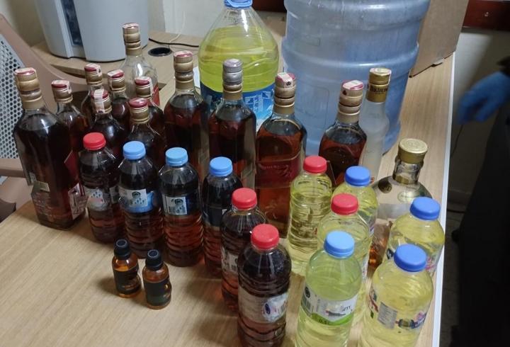 Niğde'de sahte içki operasyonunda 1 gözaltı