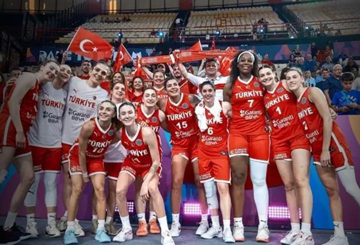 'Potanın Perileri' Avrupa Şampiyonası'nda çeyrek finalde!