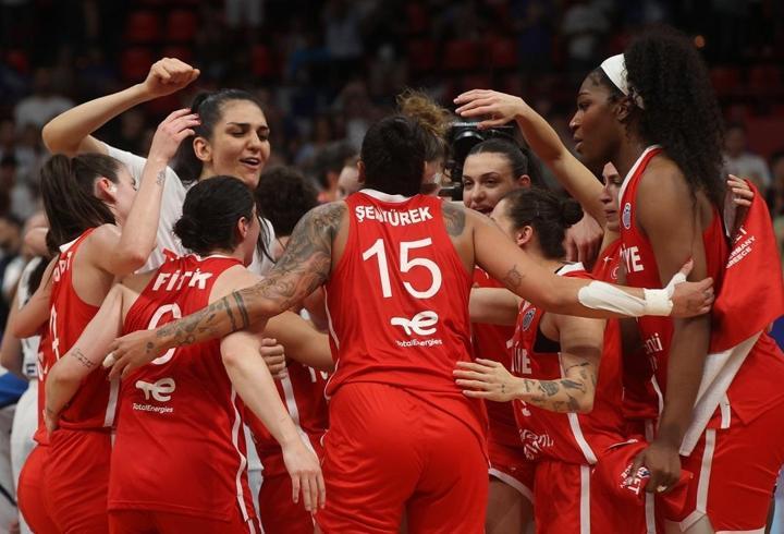 FIBA Kadınlar EuroBasket'te çeyrek final maçları başlıyor! Rakibimiz İtalya...