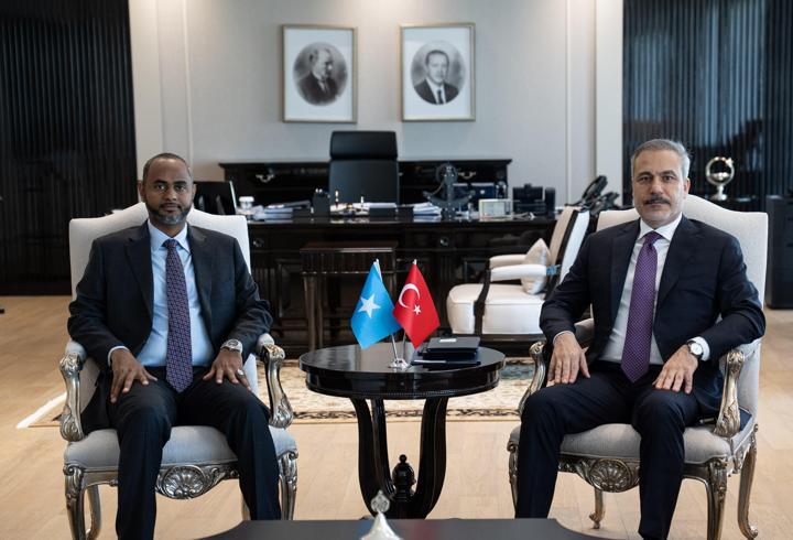 Bakan Fidan, Somalili Bakanla görüştü