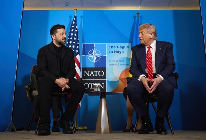Ukrayna Devlet Başkanı Zelenski, ABD Başkanı Trump ile bir araya geldi
