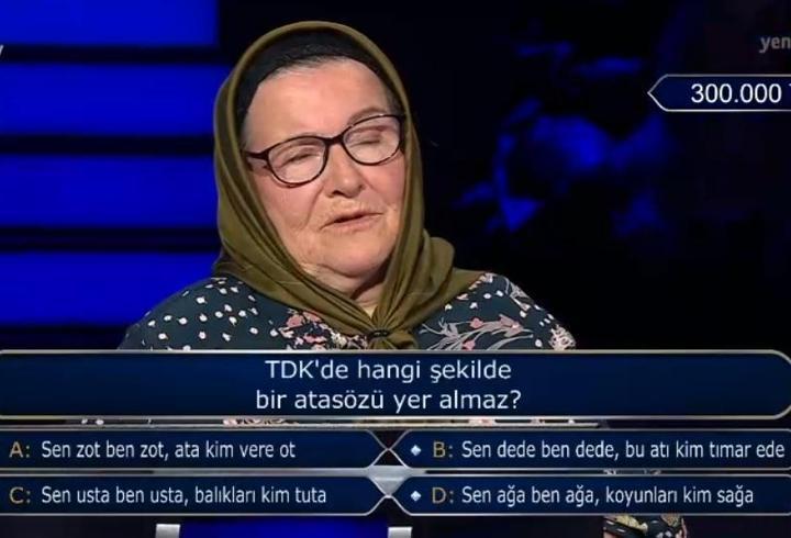TDK'de hangi şekilde bir atasözü yer almaz?