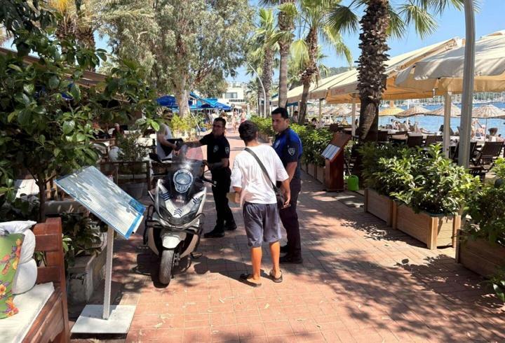 Bodrum'da dilenci, hurdacı ve seyyar satcılara ceza yağdı