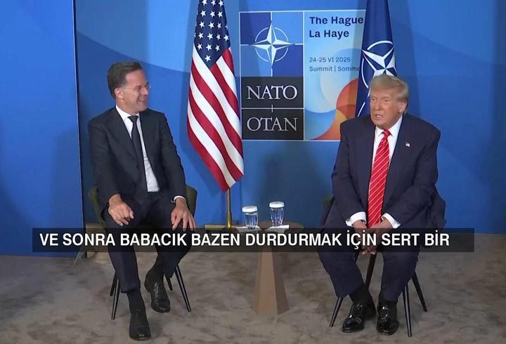 NATO’da şaşırtan hitap: Trump 'babacık' oldu