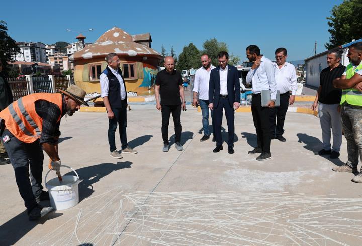 Tokat’ta trafik eğitim parkı baştan sona yenileniyor