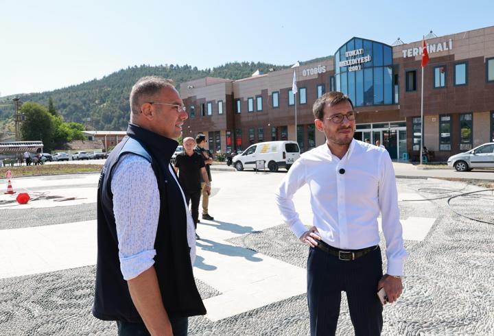 Tokat Otobüs Terminali’nde başlatılan yenileme çalışmaları devam ediyor