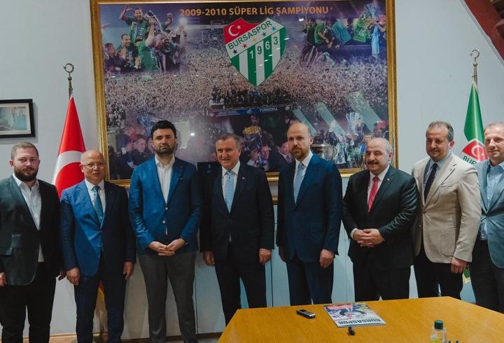 Osman Aşkın Bak, Bursaspor'u ziyaret etti