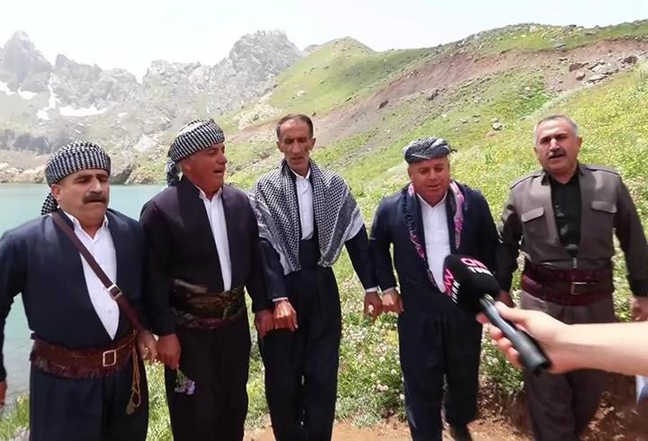 Cilo'da terörsüz Türkiye halayı