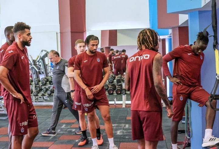 Trabzonspor'da yeni sezon kampı sürüyor