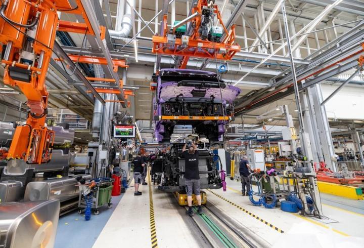 MAN elektrikli kamyonların seri üretimine başladı
